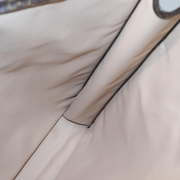 LOUIS VUITTON Monogram Sac Plat Hand Bag M51140 LV Auth 119510