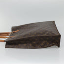 LOUIS VUITTON Monogram Sac Plat Hand Bag M51140 LV Auth 119510-3