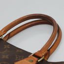 LOUIS VUITTON Monogram Sac Plat Hand Bag M51140 LV Auth 119510-8