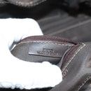 LOEWE Anagram Amazona 28 Hand Bag Leather Gold Auth 119534-12