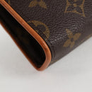 LOUIS VUITTON Monogram Pochette Florentine Waist bag M51855 LV Auth 119554AM-16