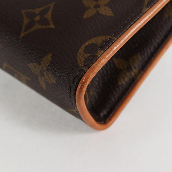 LOUIS VUITTON Monogram Pochette Florentine Waist bag M51855 LV Auth 119554AM