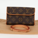 LOUIS VUITTON Monogram Pochette Florentine Waist bag M51855 LV Auth 119554AM-12