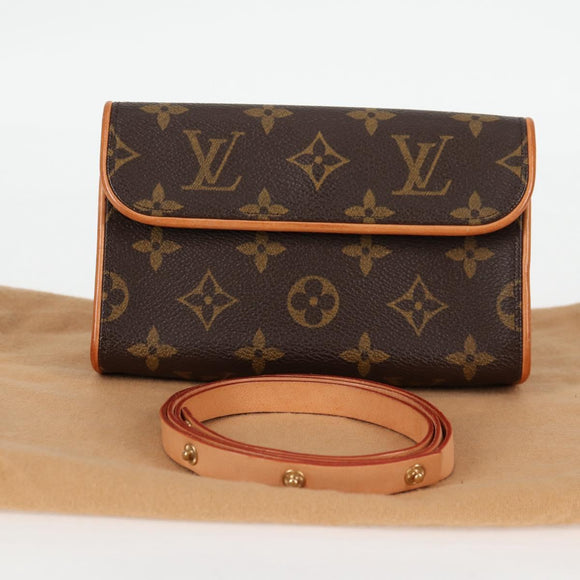 LOUIS VUITTON Monogram Pochette Florentine Waist bag M51855 LV Auth 119554AM