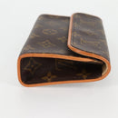 LOUIS VUITTON Monogram Pochette Florentine Waist bag M51855 LV Auth 119554AM-4