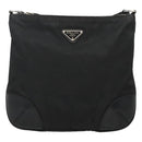 PRADA Shoulder Bag Nylon Black Auth 119572-13