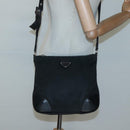 PRADA Shoulder Bag Nylon Black Auth 119572-24