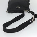 PRADA Shoulder Bag Nylon Black Auth 119572-7