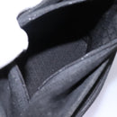 GUCCI Bamboo Hand Bag Suede 2way Black Gold 002 2058 0508 0 Auth 119581-11