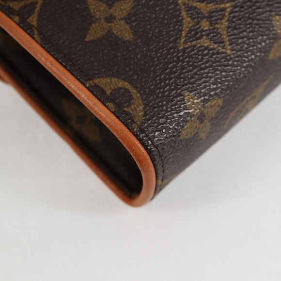 LOUIS VUITTON Monogram Pochette Florentine Waist bag M51855 LV Auth 119590AM