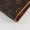 LOUIS VUITTON Monogram Pochette Florentine Waist bag M51855 LV Auth 119590AM-17