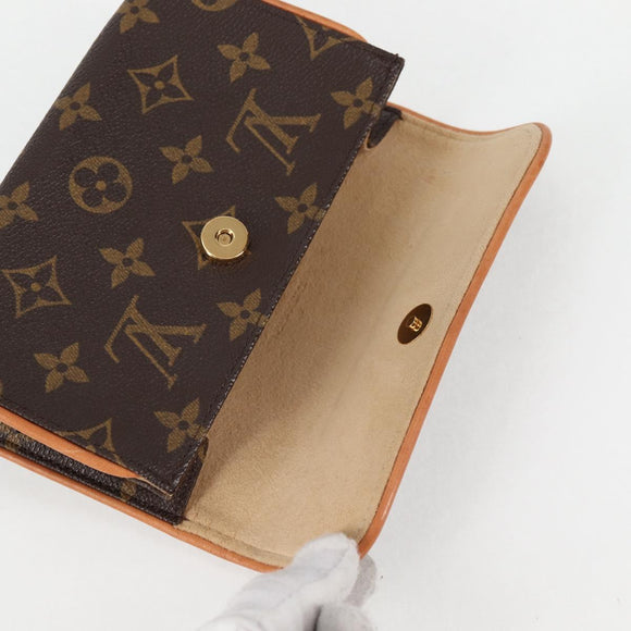 LOUIS VUITTON Monogram Pochette Florentine Waist bag M51855 LV Auth 119590AM