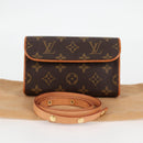 LOUIS VUITTON Monogram Pochette Florentine Waist bag M51855 LV Auth 119590V-12
