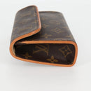LOUIS VUITTON Monogram Pochette Florentine Waist bag M51855 LV Auth 119590V-3