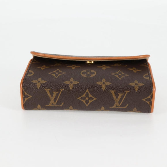 LOUIS VUITTON Monogram Pochette Florentine Waist bag M51855 LV Auth 119590AM