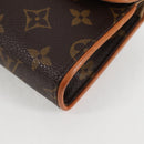 LOUIS VUITTON Monogram Pochette Florentine Waist bag M51855 LV Auth 119590V-15