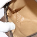 GUCCI GG Supreme Web Sherry Line Bag PVC Beige Gold 001 115 6655 Auth 119601-21