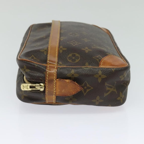 LOUIS VUITTON Monogram Compiegne 28 Clutch Bag M51845 LV Auth 119603