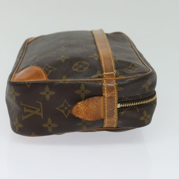 LOUIS VUITTON Monogram Compiegne 28 Clutch Bag M51845 LV Auth 119603