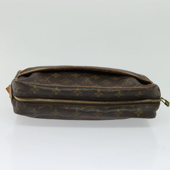 LOUIS VUITTON Monogram Compiegne 28 Clutch Bag M51845 LV Auth 119603
