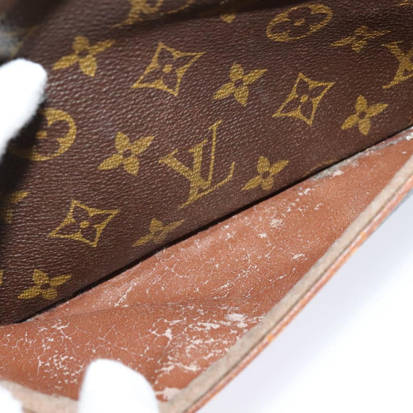 LOUIS VUITTON Monogram Compiegne 23 Clutch Bag M51847 LV Auth 119618