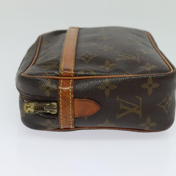 LOUIS VUITTON Monogram Compiegne 23 Clutch Bag M51847 LV Auth 119618