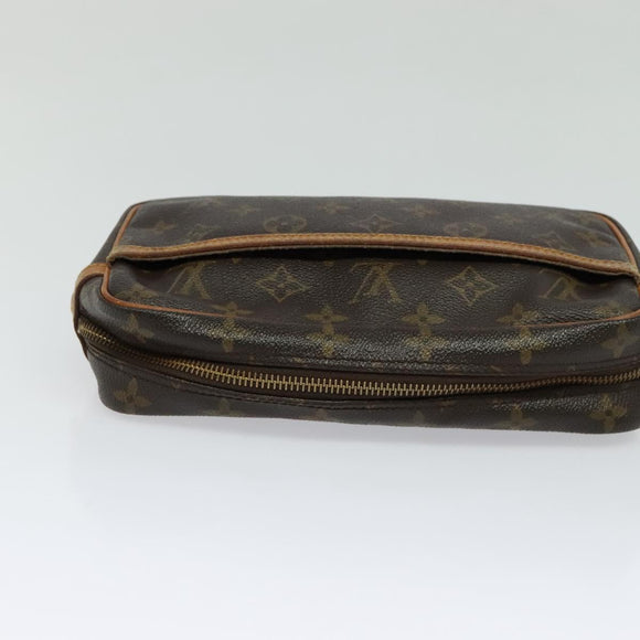 LOUIS VUITTON Monogram Compiegne 23 Clutch Bag M51847 LV Auth 119618