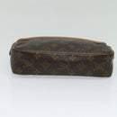 LOUIS VUITTON Monogram Compiegne 23 Clutch Bag M51847 LV Auth 119618-6