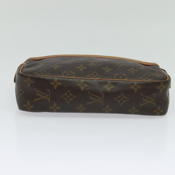 LOUIS VUITTON Monogram Compiegne 23 Clutch Bag M51847 LV Auth 119618