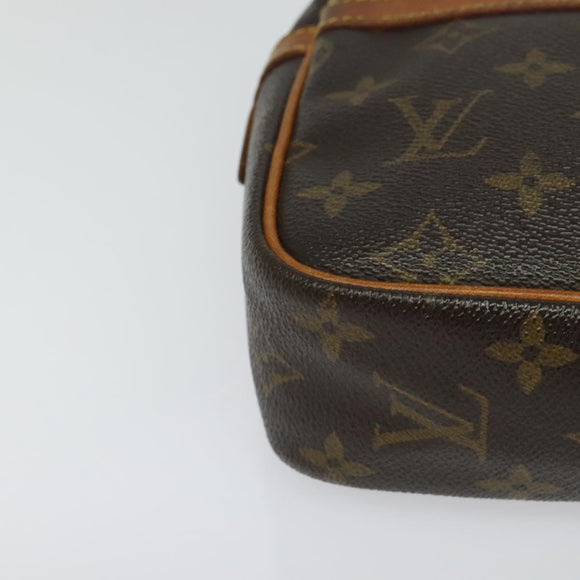 LOUIS VUITTON Monogram Compiegne 23 Clutch Bag M51847 LV Auth 119618