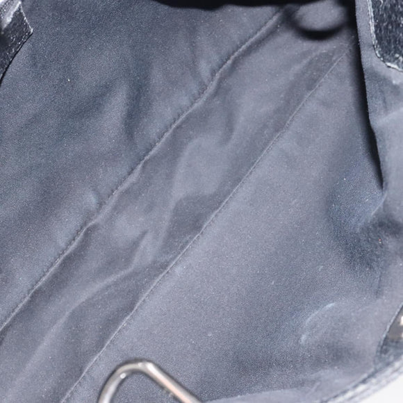 GUCCI GG Canvas Shoulder Bag Black 121023 Auth 119620