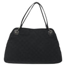 GUCCI GG Canvas Shoulder Bag Black 121023 Auth 119620-2