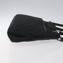 GUCCI GG Canvas Shoulder Bag Black 121023 Auth 119620-3