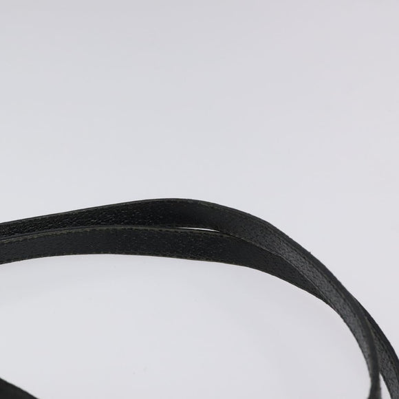 GUCCI GG Canvas Shoulder Bag Black 121023 Auth 119620