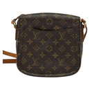 LOUIS VUITTON Monogram Saint Cloud MM Shoulder Bag M51243 LV Auth 119633-2