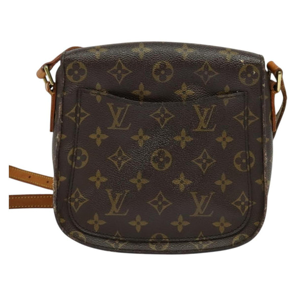LOUIS VUITTON Monogram Saint Cloud MM Shoulder Bag M51243 LV Auth 119633