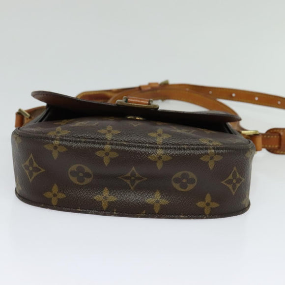 LOUIS VUITTON Monogram Saint Cloud MM Shoulder Bag M51243 LV Auth 119633