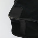 GUCCI GG Canvas Clutch Bag Black Gold Auth 119645-14