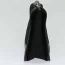 GUCCI GG Canvas Clutch Bag Black Gold Auth 119645-3