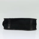GUCCI GG Canvas Clutch Bag Black Gold Auth 119645-6