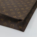 LOUIS VUITTON Monogram Sac Plat Hand Bag M51140 LV Auth 119655-9