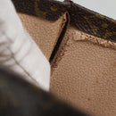 LOUIS VUITTON Monogram Sac Plat Hand Bag M51140 LV Auth 119655-12