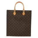 LOUIS VUITTON Monogram Sac Plat Hand Bag M51140 LV Auth 119655-13