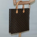 LOUIS VUITTON Monogram Sac Plat Hand Bag M51140 LV Auth 119655-20