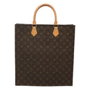 LOUIS VUITTON Monogram Sac Plat Hand Bag M51140 LV Auth 119655-2