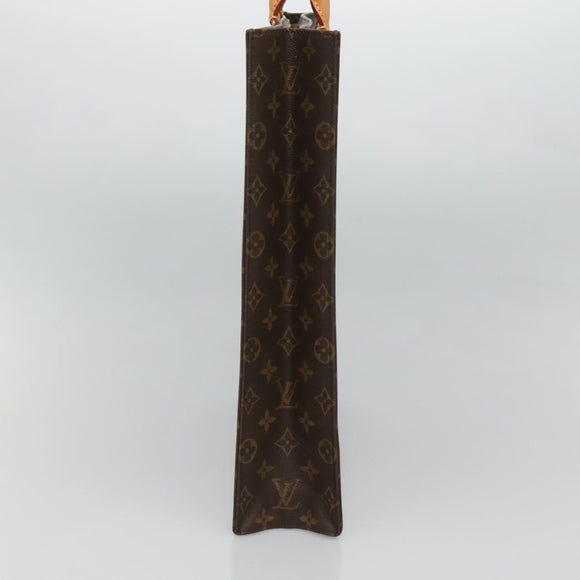 LOUIS VUITTON Monogram Sac Plat Hand Bag M51140 LV Auth 119655