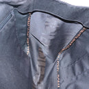 FENDI Zucca Canvas Tote Bag Black Silver Auth 119700-19