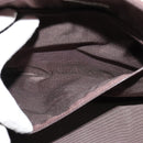 BURBERRY Nova Check Hand Bag Canvas Beige Silver Auth 119702A-12