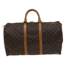 LOUIS VUITTON Monogram Keepall 50 Boston Bag M41426 LV Auth 119713-13