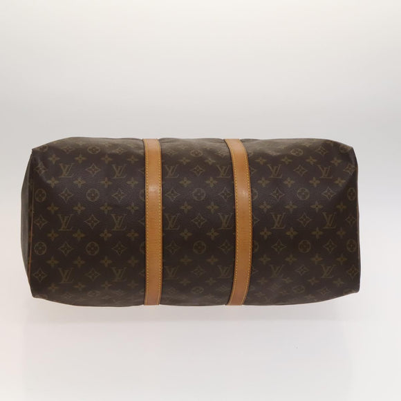 LOUIS VUITTON Monogram Keepall 50 Boston Bag M41426 LV Auth 119713